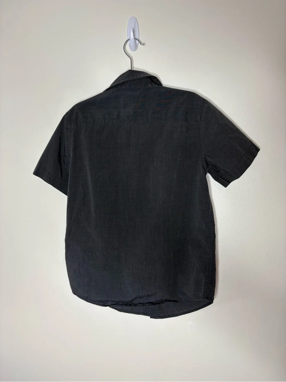 Bundle of two boys Short sleeve button down shirts M